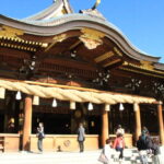 恒例、12月20日設置の寒川神社「迎春ねぶた」を一足先に